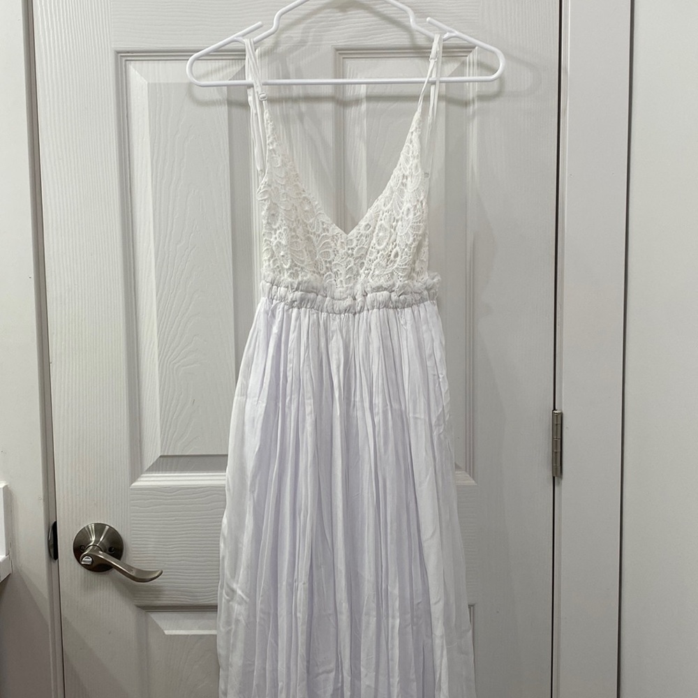 Cami White Maxi Dress
